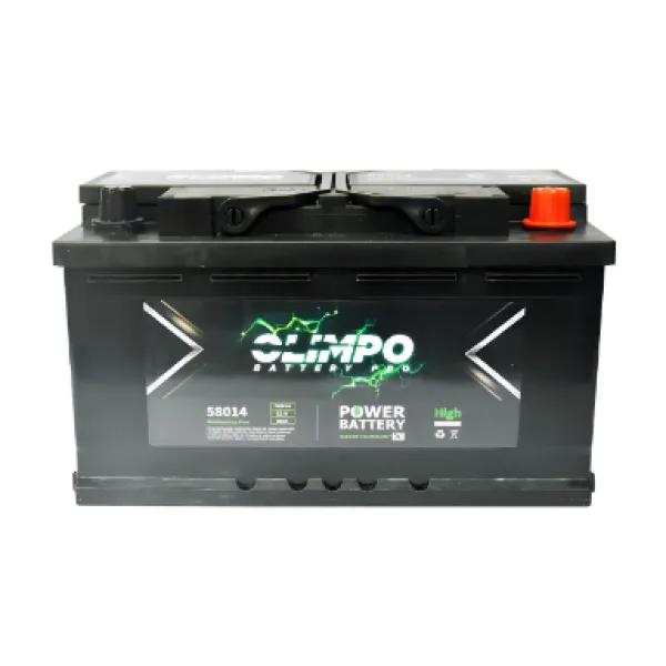 BATERÍA OLIMPO 80AH 720CCA POSITIVO LADO DERECHO (- +)